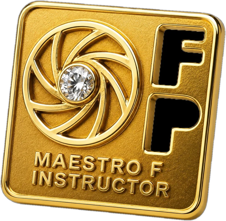 Insignia Maestro F Instructor de la FEP con diamante