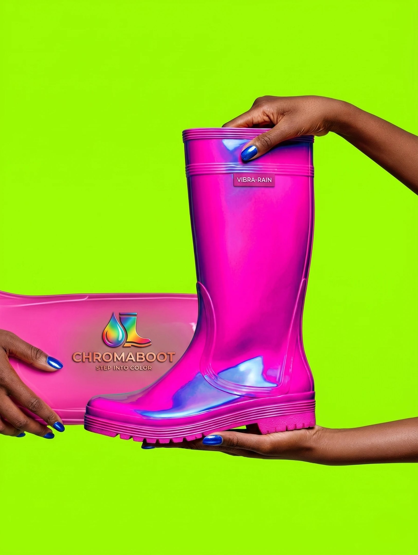 Botas ChromaBoot, fotografía de calzado con IA