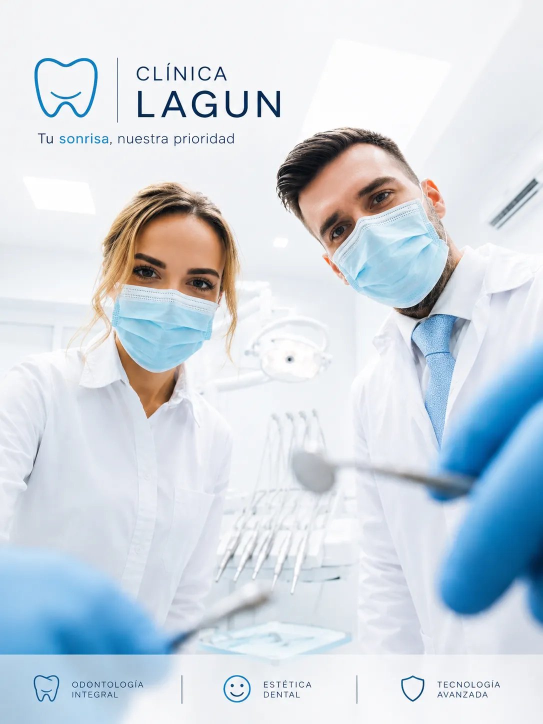 Campaña de clínica dental creada con IA